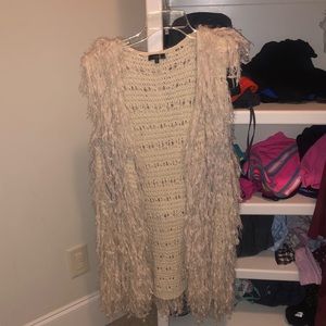 Shaggy cute boutique vest